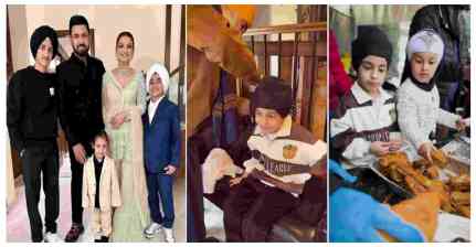 ਗਿੱਪੀ ਗਰੇਵਾਲ ਦੇ ਸਭ ਤੋਂ ਛੋਟੇ ਪੁੱਤਰ ਨੇ ਸਿਰ ਤੇ ਸਜਾਈ ਦਸਤਾਰ, ਲੰਗਰ ਦੀ ਸੇਵਾ ਕਰਦਾ ਆਇਆ ਨਜ਼ਰ