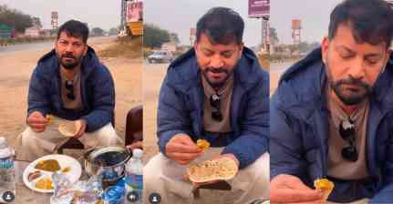 ਸ਼ੋਅ ਕਰਨ ਜਾਂਦੇ ਸਮੇਂ ਜਦੋਂ ਜਸਬੀਰ ਜੱਸੀ ਨੂੰ ਲੱਗੀ ਭੁੱਖ ਤਾਂ ਰਸਤੇ ‘ਚ ਬੈਠ ਕੇ ਖਾਧਾ ਖਾਣਾ