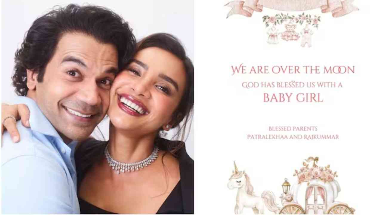 ਰਾਜ ਕੁਮਾਰ ਰਾਓ ਬਣੇ ਪਿਤਾ, ਵੈਡਿੰਗ ਐਨੀਵਰਸਰੀ ‘ਤੇ ਧੀ ਦਾ ਹੋਇਆ ਜਨਮ