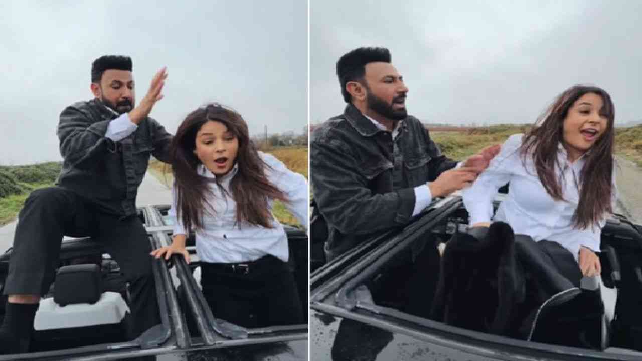 ਸ਼ਹਿਨਾਜ਼ ਗਿੱਲ ਤੇ ਗਿੱਪੀ ਗਰੇਵਾਲ ਨੇ ‘ਜ਼ਰਾ ਸਾ ਝੂਮ ਲੂੰ ਮੈਂ’ ਗੀਤ ‘ਤੇ ਕੀਤੀ ਖੂਬ ਮਸਤੀ, ਵੀਡੀਓ ਹੋ ਰਿਹਾ ਵਾਇਰਲ