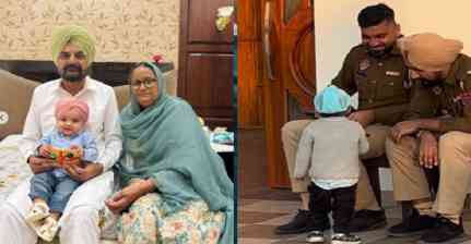 ਸਿੱਧੂ ਮੂਸੇਵਾਲਾ ਦੇ ਨਿੱਕੇ ਭਰਾ ਤੇ ਹਰ ਕੋਈ ਲੁਟਾਉਂਦਾ ਪਿਆਰ, ਵੇਖੋ ਪੁਲਿਸ ਵਾਲੇ ਵੀ ਜਤਾ ਰਹੇ ‘ਨਿੱਕੇ ਸਿੱਧੂ ਮੂਸੇਵਾਲਾ’ ਨਾਲ ਪਿਆਰ