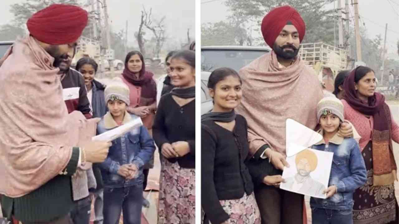 ਗਾਇਕ ਤੇ ਅਦਾਕਾਰ ਤਰਸੇਮ ਜੱਸੜ ਦੇ ਨਿੱਕੇ ਜਿਹੇ ਫੈਨ ਨੇ ਬਣਾਈ ਤਸਵੀਰ, ਗਾਇਕ ਨੇ ਕੀਤੀ ਤਾਰੀਫ਼