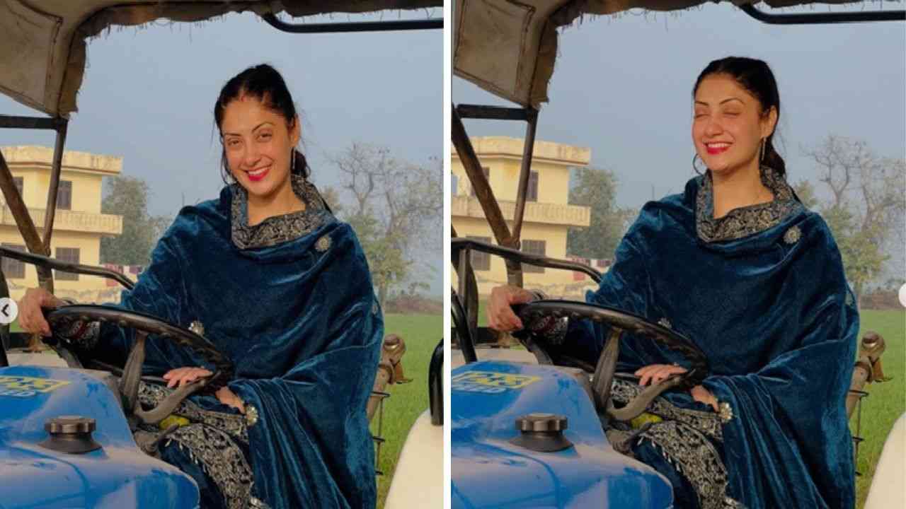 ਗੁਰਲੀਨ ਚੋਪੜਾ ਪਤੀ ਦੇ ਨਾਲ ਟ੍ਰੈਕਟਰ ਤੇ ਸਵਾਰ ਹੋ ਕੇ ਨਿਕਲੀ ਸੈਰ ‘ਤੇ, ਵੀਡੀਓ ਕੀਤਾ ਸਾਂਝਾ