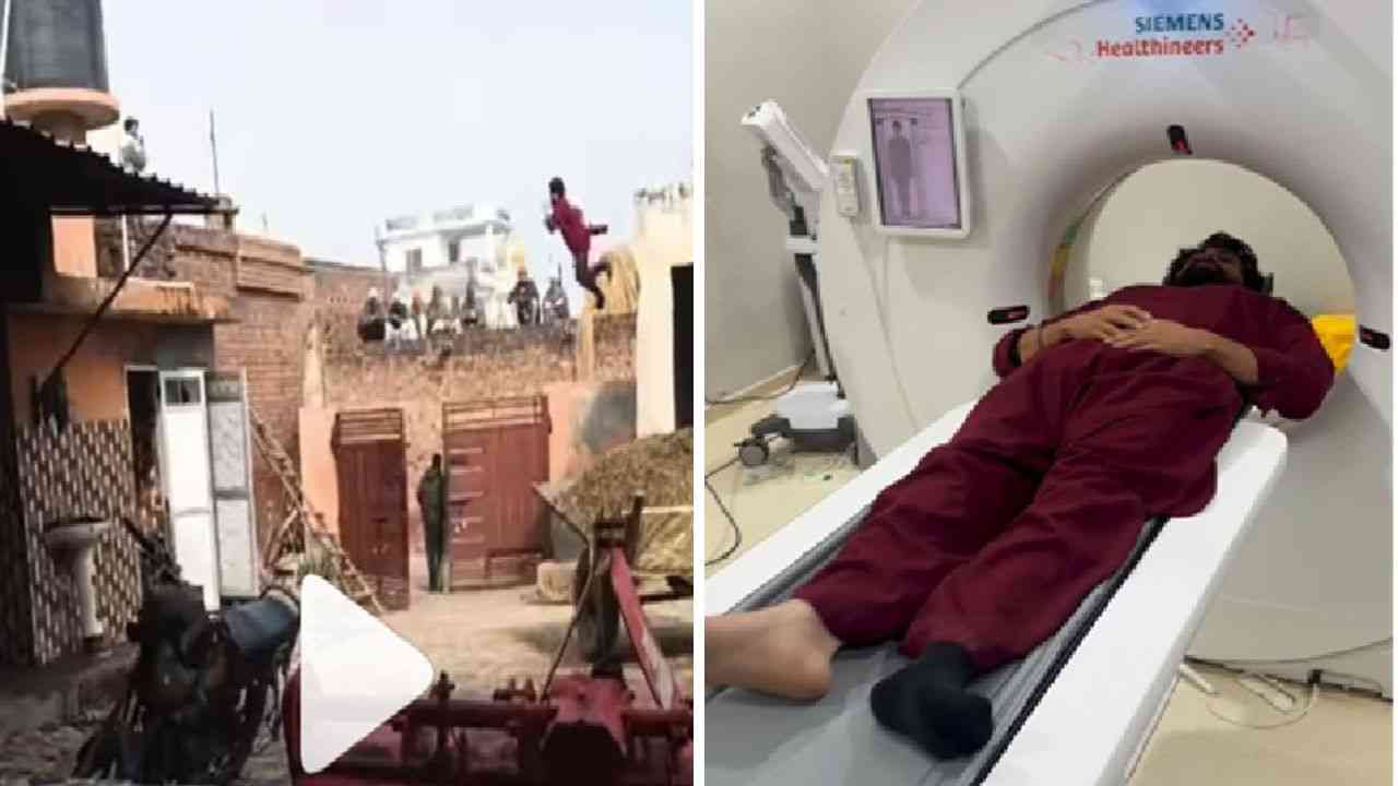 Actor Jayy Randhawa injured while doing an action scene for his film ...