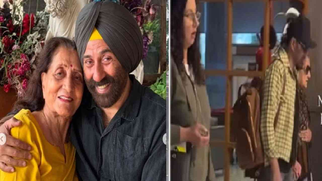 ਧਰਮਿੰਦਰ ਦੇ ਦਿਹਾਂਤ ਤੋਂ ਬਾਅਦ ਪਹਿਲੀ ਵਾਰ ਪੁੱਤਰ ਸੰਨੀ ਦਿਓਲ ਨਾਲ ਨਜ਼ਰ ਆਈ ਪ੍ਰਕਾਸ਼ ਕੌਰ, ਵੀਡੀਓ ਆਇਆ ਸਾਹਮਣੇ