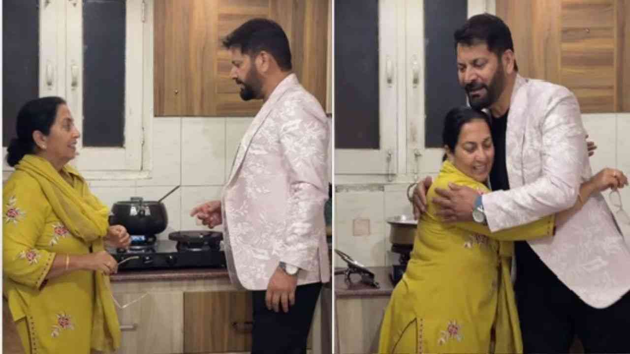 ਜਸਬੀਰ ਜੱਸੀ ਭੈਣ ਰੁਪਿੰਦਰ ਰੂਪੀ ਦੇ ਘਰ ਪਹੁੰਚੇ, ਅਦਾਕਾਰਾ ਨੇ ਇਸ ਤਰ੍ਹਾਂ ਕੀਤਾ ਸੁਆਗਤ