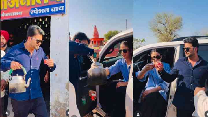 ਮਨਕਿਰਤ ਔਲਖ ਬਣੇ ‘ਚਾਹ ਵਾਲੇ’, ਸਭ ਨੂੰ ਚਾਹ ਵਰਤਾਉਂਦੇ ਆਏ ਨਜ਼ਰ