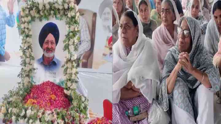 ਸਵਰਨ ਸਿੰਘ ਭੰਗੂ ਦੇ ਸ਼ਰਧਾਂਜਲੀ ਸਮਾਗਮ ‘ਚ ਪਹੁੰਚੀਆਂ ਕਈ ਹਸਤੀਆਂ, ਪਤਨੀ ਗੁਰਪ੍ਰੀਤ ਭੰਗੂ ਨੇ ਦਿੱਤੀ ਨਮ ਅੱਖਾਂ ਨਾਲ ਸ਼ਰਧਾਂਜਲੀ