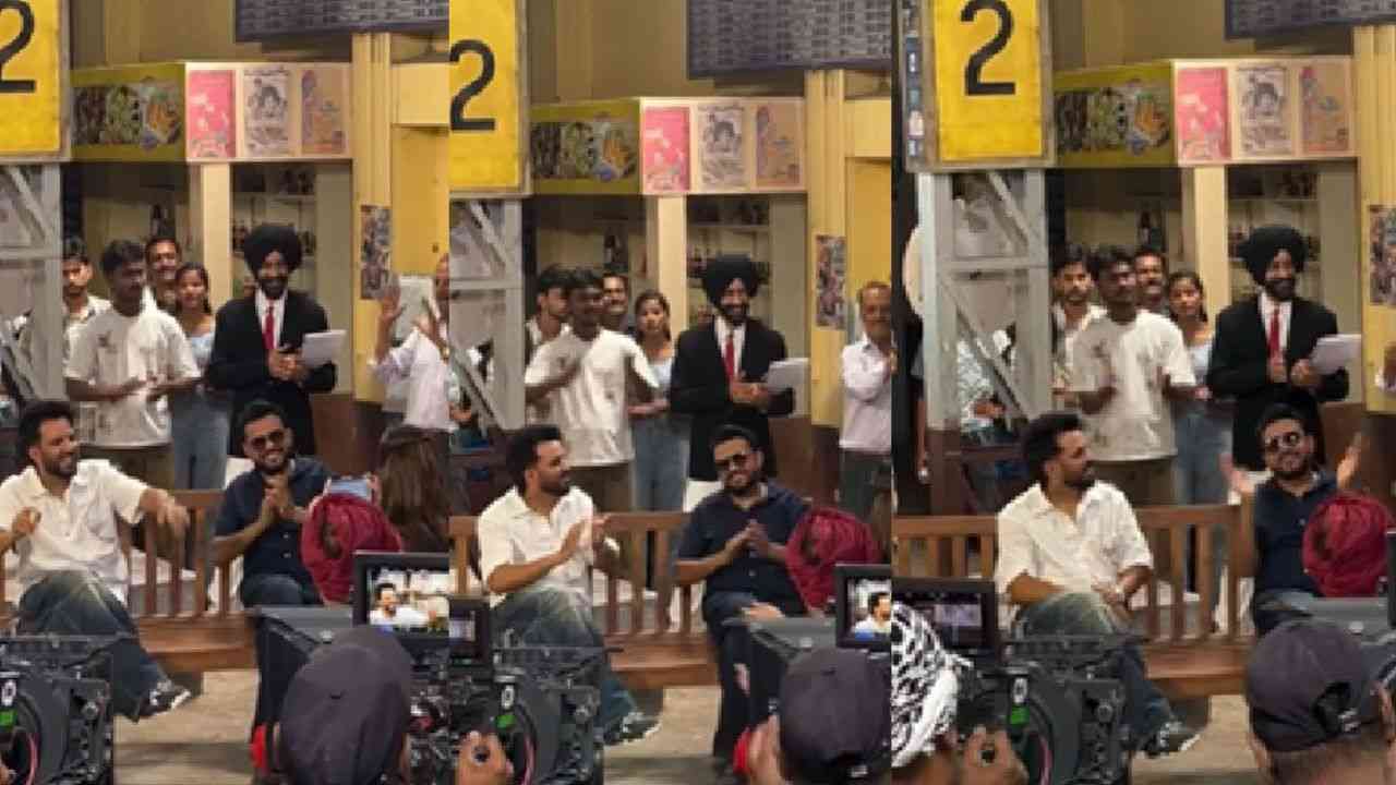 ਕਰਮਜੀਤ ਅਨਮੋਲ ਨੇ ‘ਛੱਲਾ’ ਗਾ ਕੇ ਬੰਨਿਆ ਰੰਗ, ਹੈਪੀ ਰਾਏਕੋਟੀ ਵੀ ਨਾਲ ਆਏ ਨਜ਼ਰ
