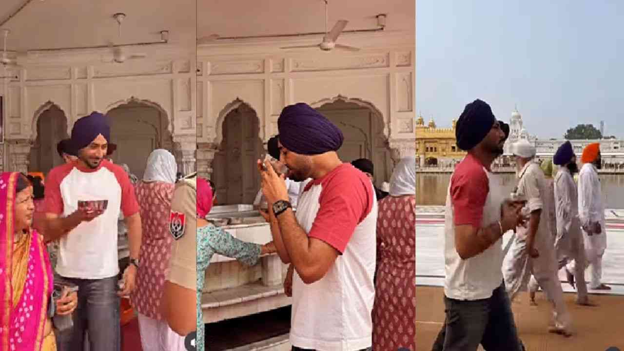 ਰਣਜੀਤ ਬਾਵਾ ਸੱਚਖੰਡ ਸ੍ਰੀ ਹਰਿਮੰਦਰ ਸਾਹਿਬ ‘ਚ ਸੇਵਾ ਕਰਦੇ ਹੋਏ ਆਏ ਨਜ਼ਰ