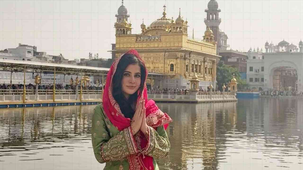 ਉਰਫੀ ਜਾਵੇਦ ਆਪਣੇ ਜਨਮ ਦਿਨ ਤੋਂ ਪਹਿਲਾਂ ਸੱਚਖੰਡ ਸ੍ਰੀ ਹਰਿਮੰਦਰ ਸਾਹਿਬ ਪਹੁੰਚੀ,  ਗੁਰੁ ਘਰ ਤੋਂ ਲਿਆ ਆਸ਼ੀਰਵਾਦ